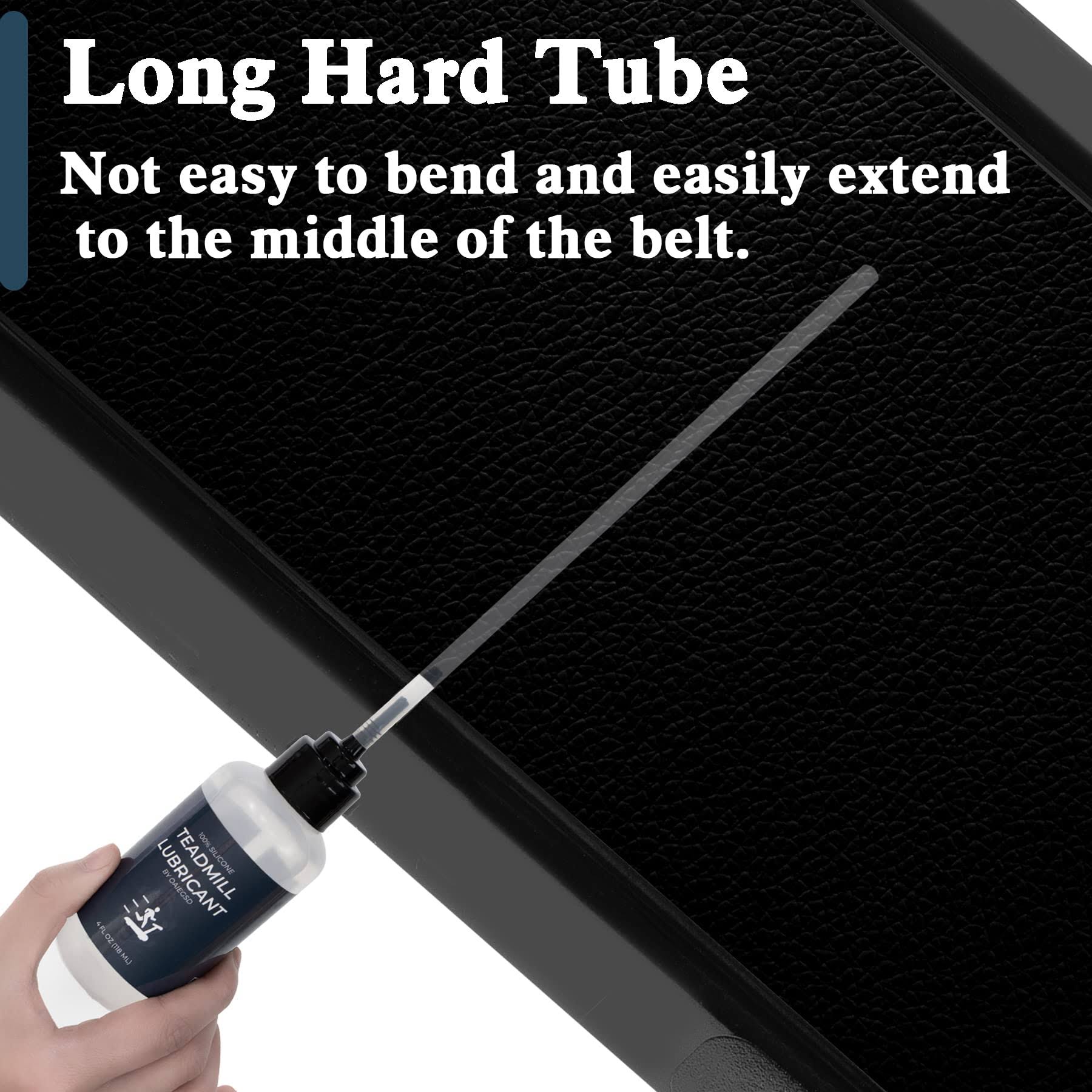 100% Silicone Treadmill Lubricant | Treadmill Belt Lubricant, 4 Ounces Treadmill Oil Belt Lubricant, Easy to Apply & Suitable for Most Treadmill