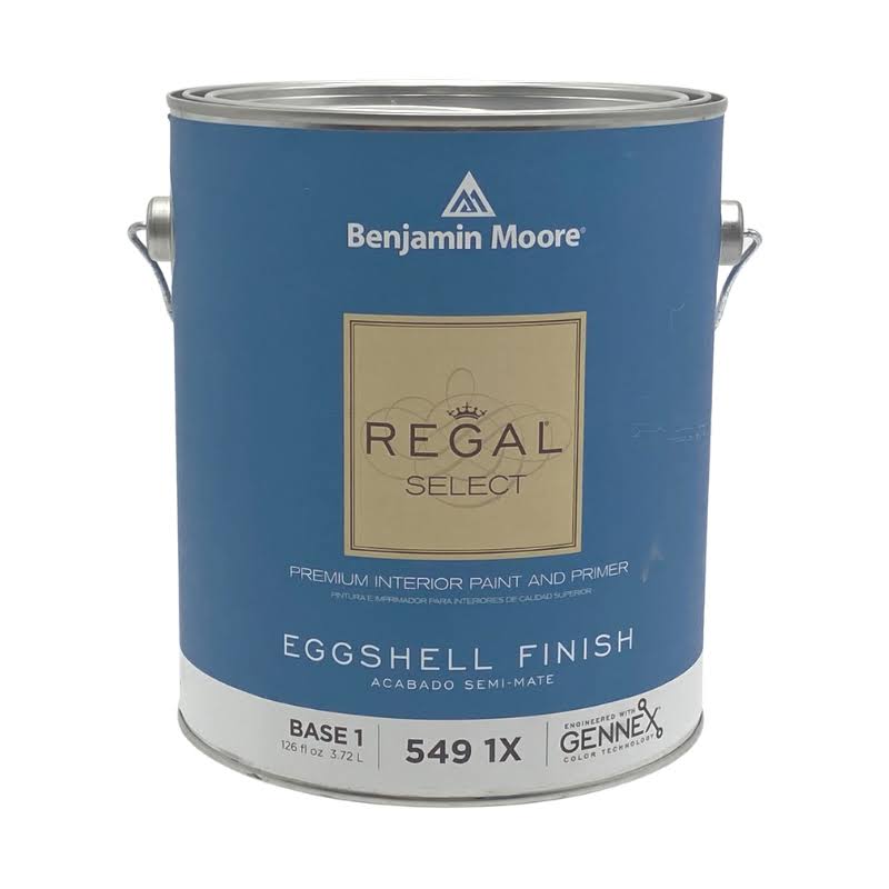 Benjamin Moore Regal Select Eggshell White Paint Interior 1 Gal