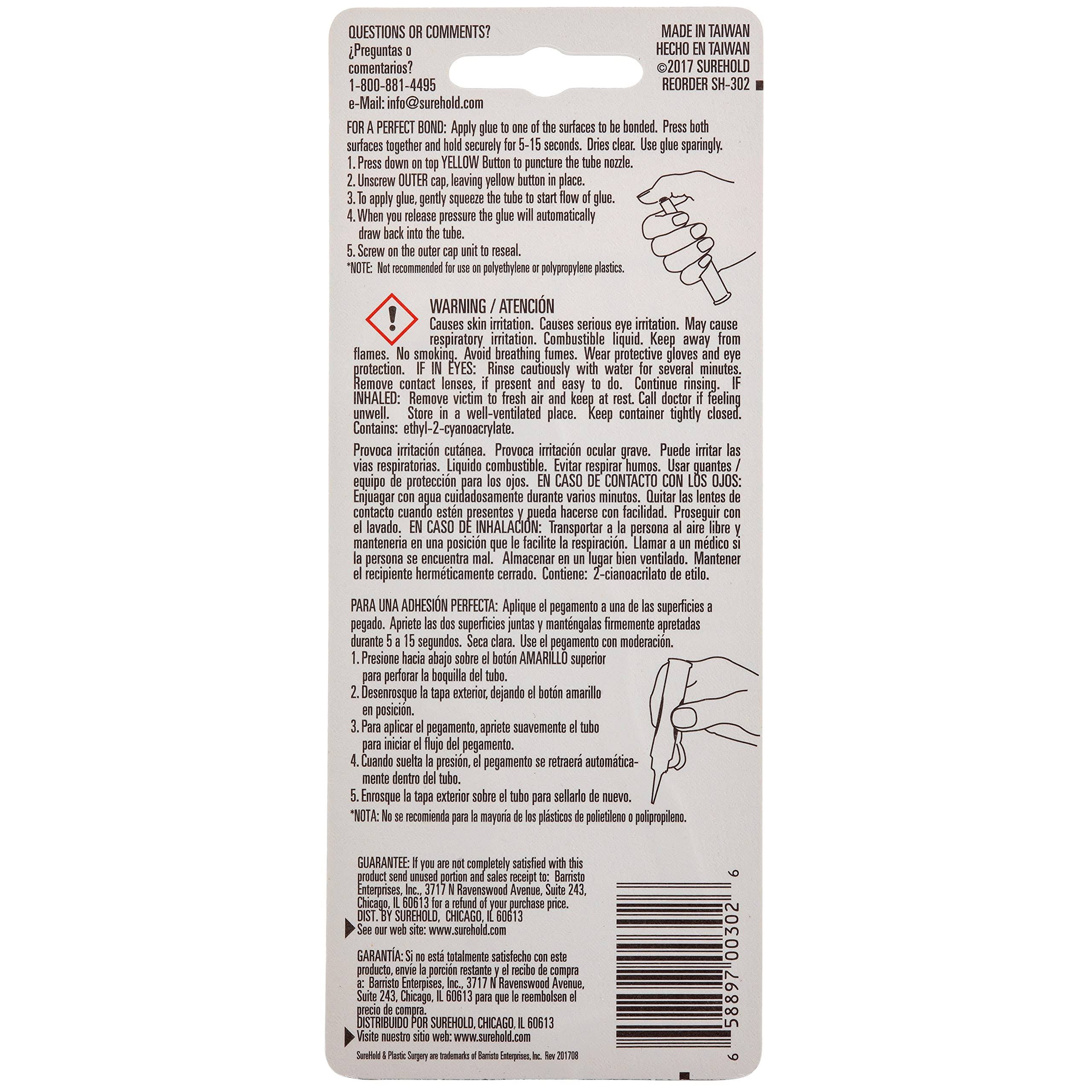 Surehold Plastic Surgery- 0.11 oz