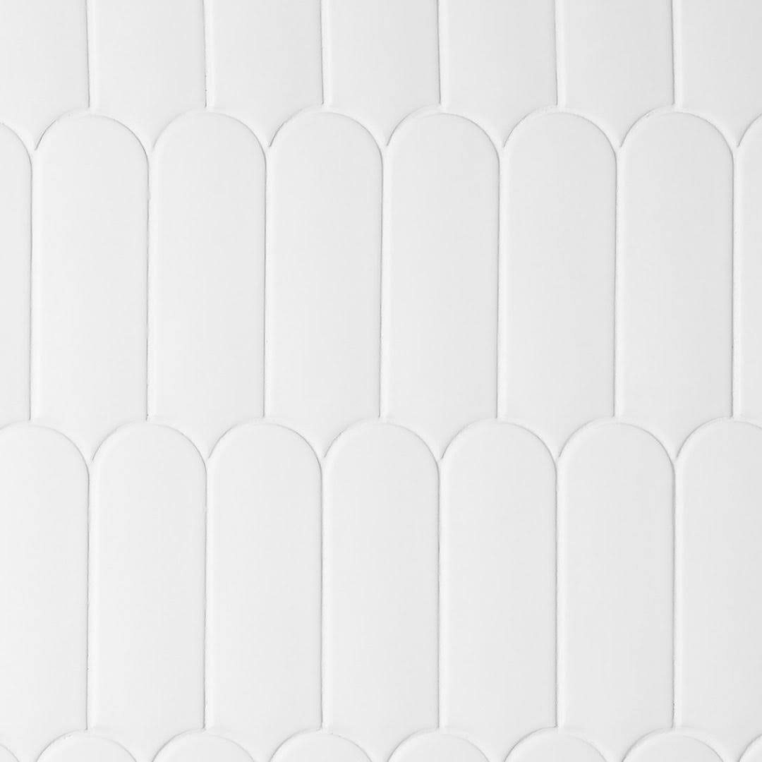 Ivy Hill Tile Aerial White 2.83 in. x 7.67 in. Matte Ceramic Wall Tile (5.15 Sq. ft./Case)