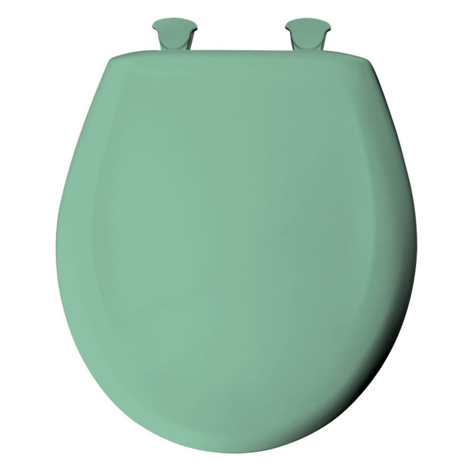 Bemis 200slowt 165 Round Closed Front Toilet Seat Ming Green