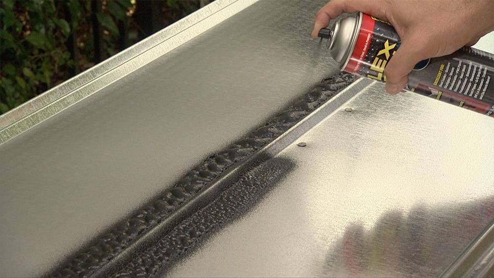 Flex Seal Aerosol Liquid Rubber Sealant Coating, 6 Pack, 14 oz, Black