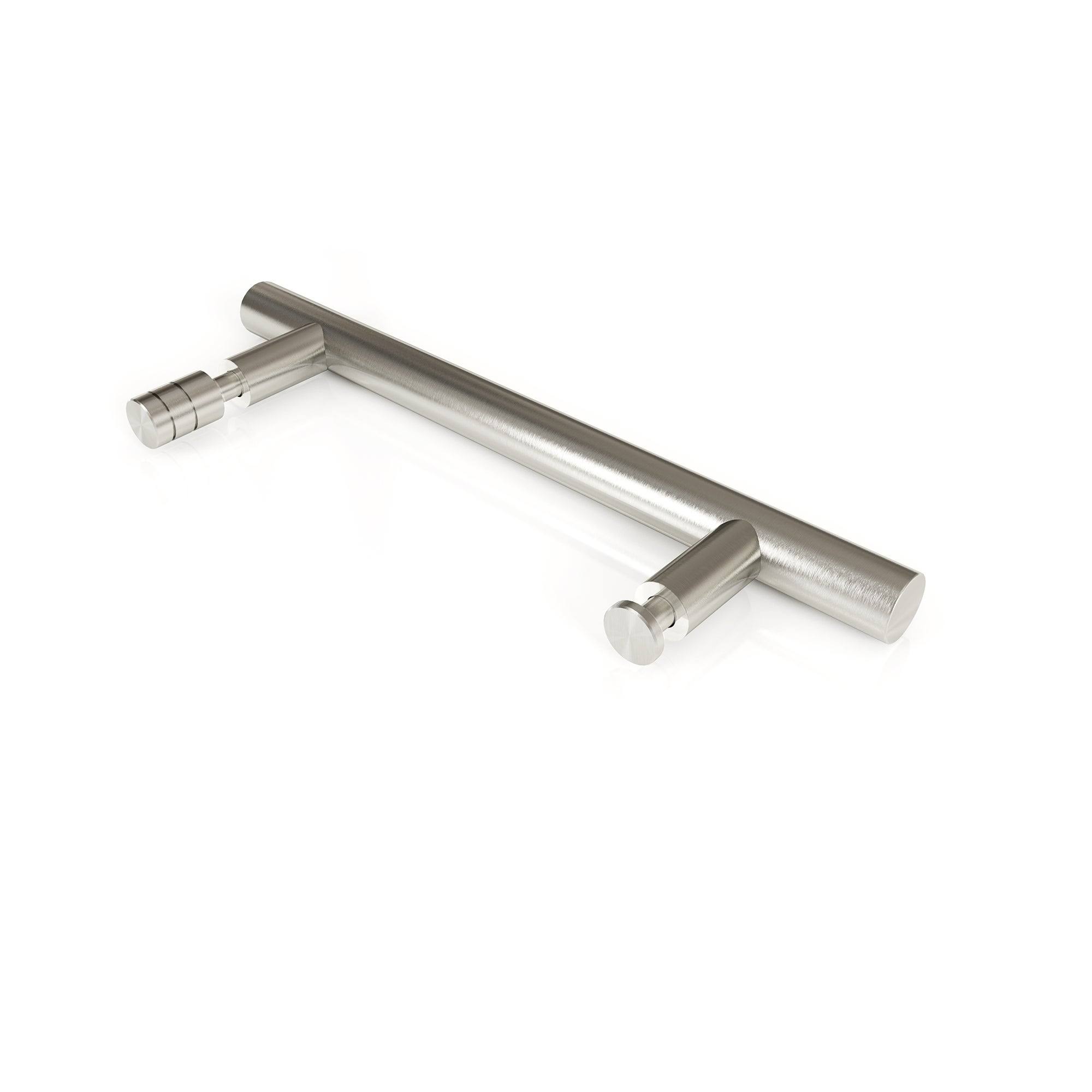 Glass Warehouse 52-in 56-in x 78-in Frameless Sliding Shower Door Matte Black Stainless Steel | GW-SLD-56-MB