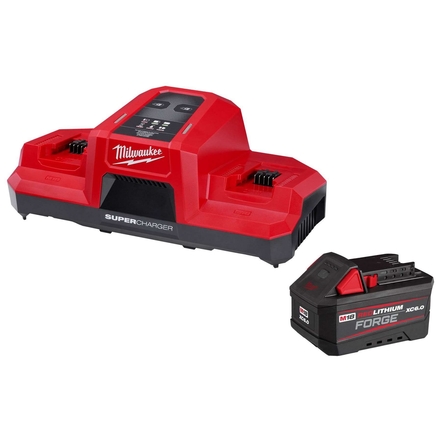 Milwaukee 48-59-1861 M18 Dual Bay Super Charger Starter Kit