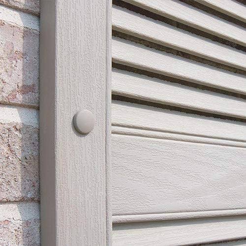 Mid America Vinyl Shutter Lok Fasteners- 027 Burgundy Red Bag of 12