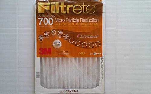 Filtrete 14x18x1, Allergen Defense Micro Particle Reduction HVAC Furnace Air Filter, 800 Mpr, 1 Filter