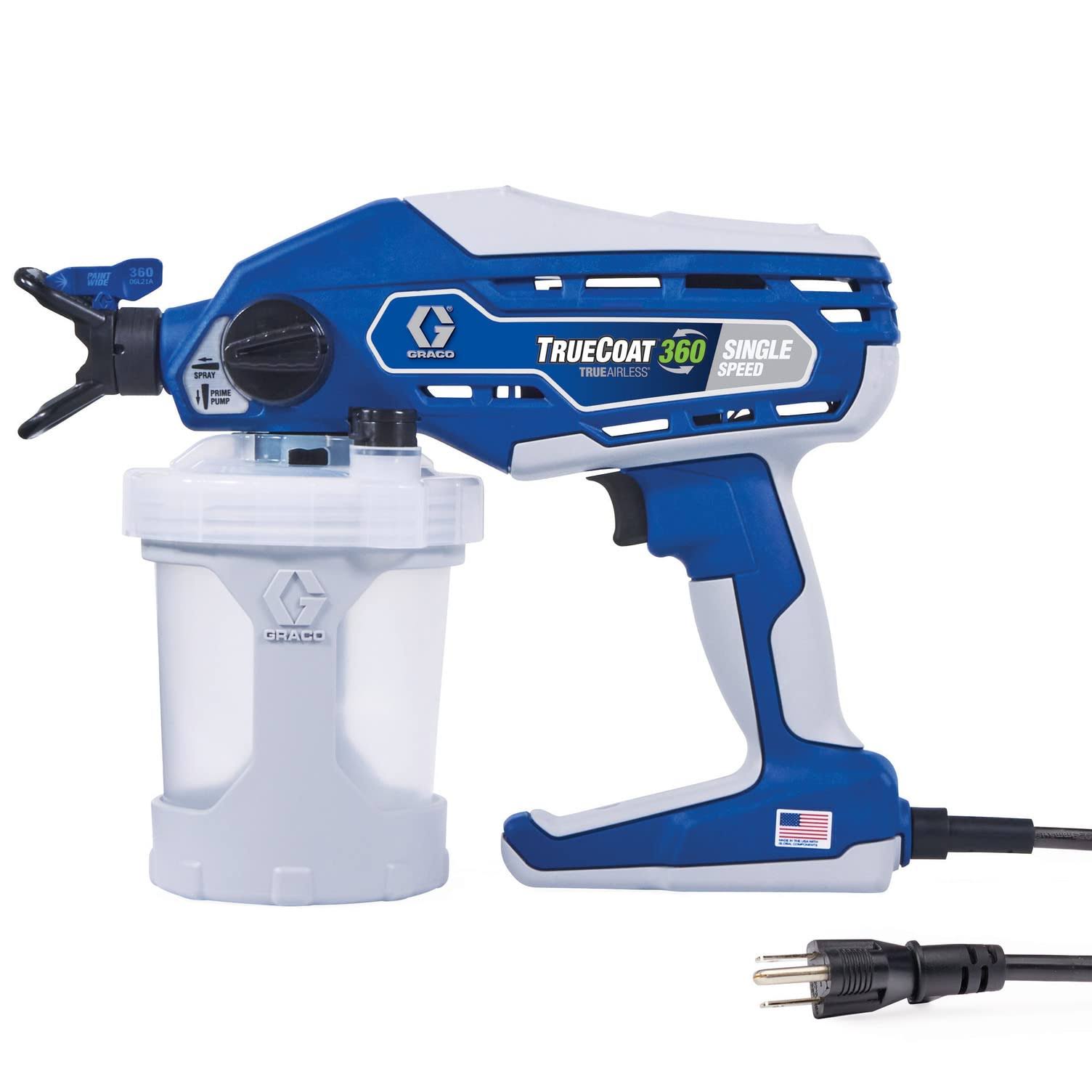 Graco Paint Sprayer TrueCoat 360 Single Speed TrueAirless- 26D280