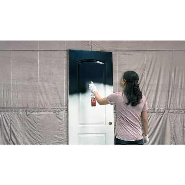 Rust-Oleum 334128-6pk Stops Rust Turbo Spray Paint 6 Pack Gloss Black