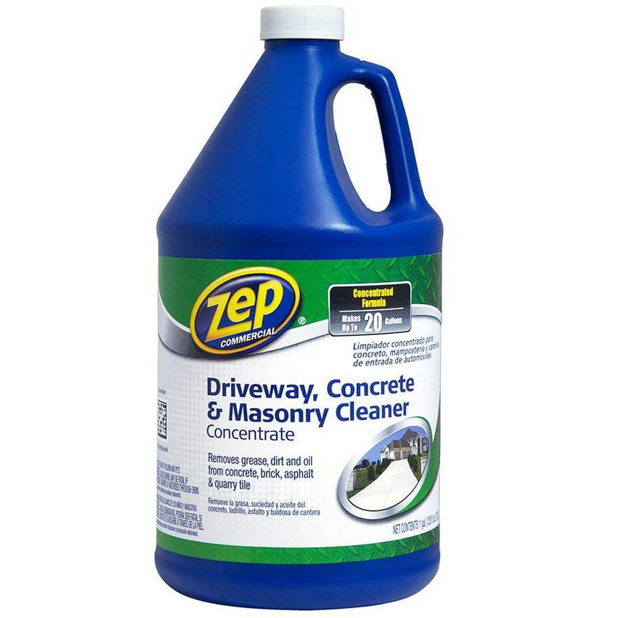 Zep Commercial Driveway, Concrete & Masonry Cleaner, Concentrate, Professional Strength- 128 fl oz