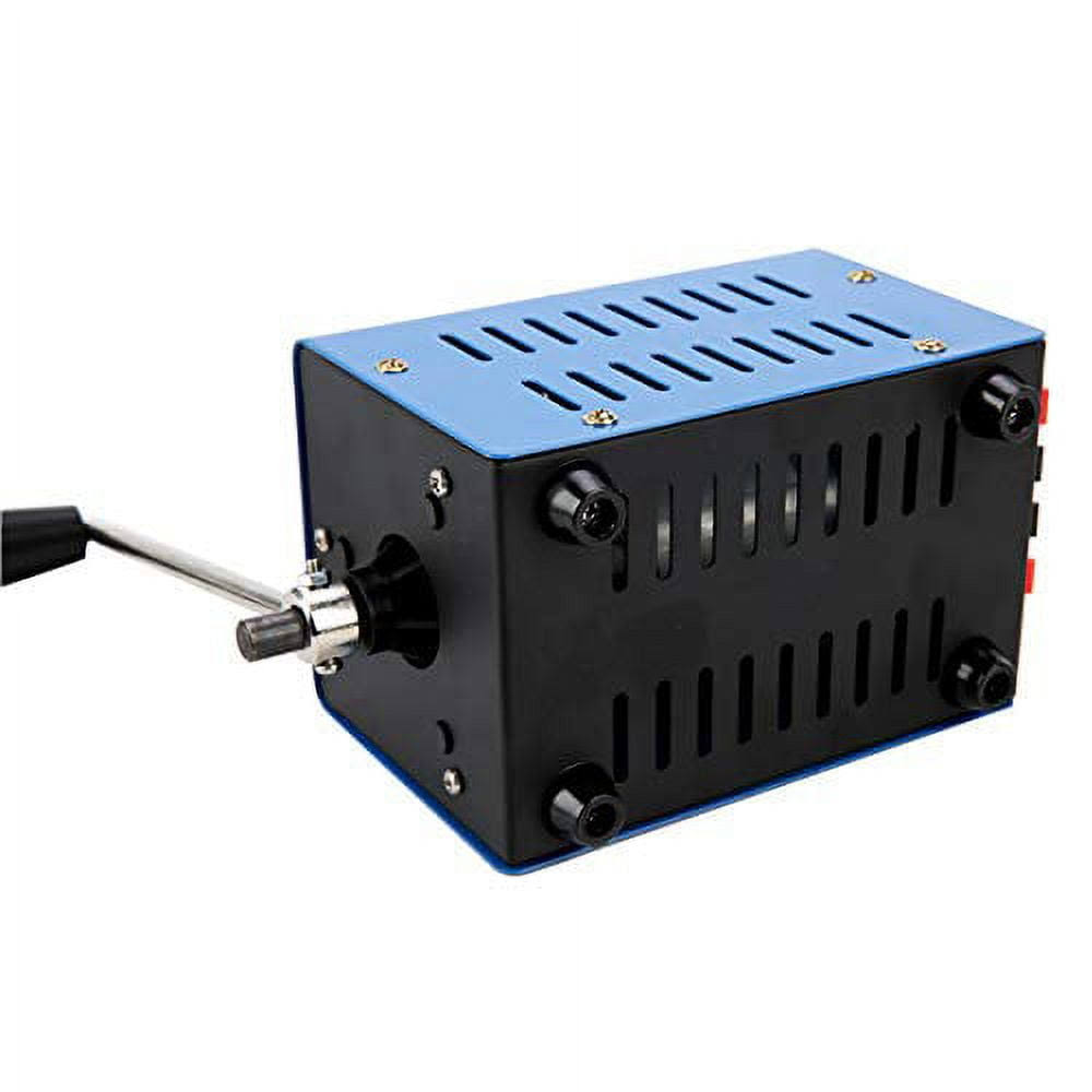 Yaetek Portable Generator Hand Crank Charger Generator USB Generator Inverter Outdoor Multifunction Manual Crank Generator for Travel Camping Hiking