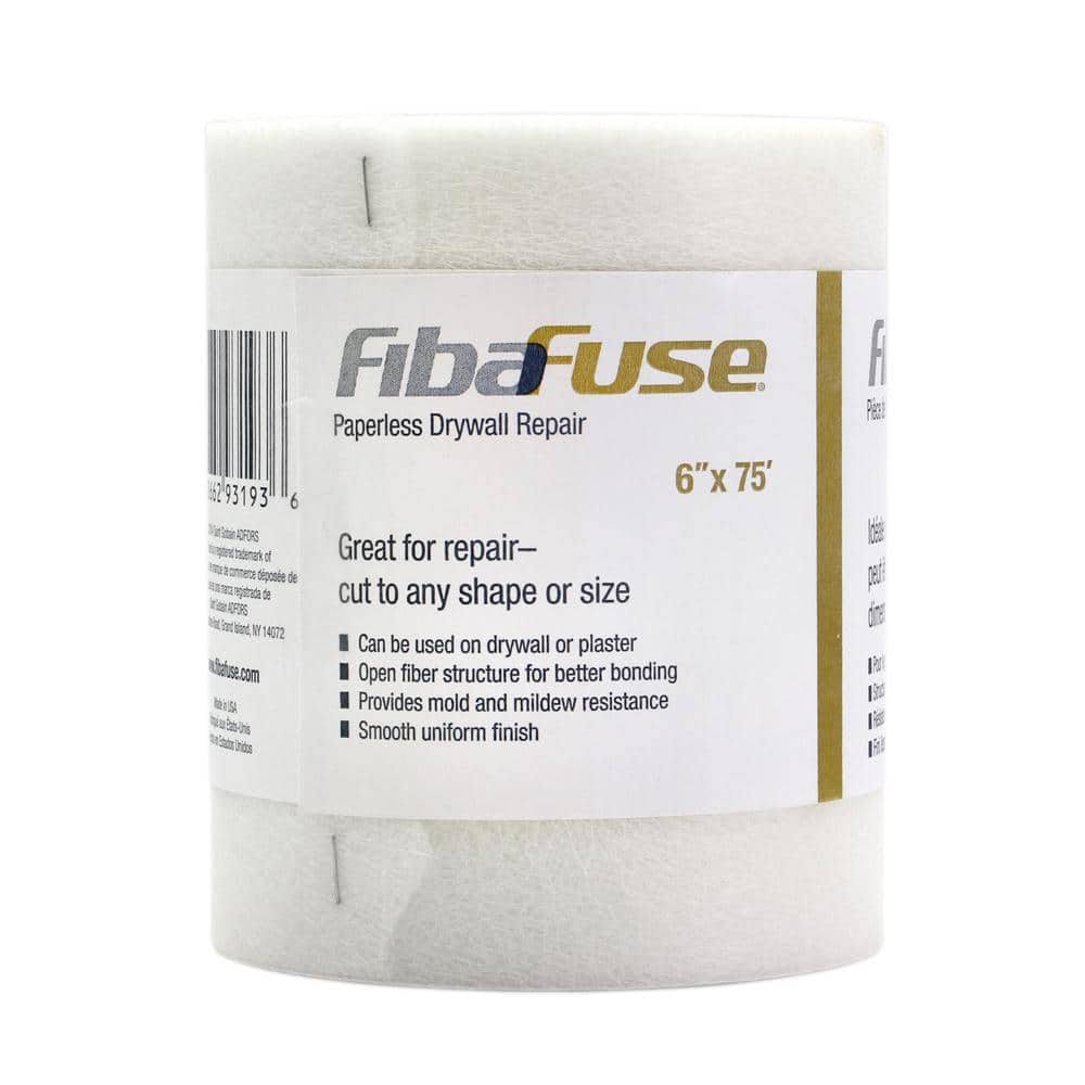 Fibafuse 6 in. x 75 ft. Paperless Drywall and Plaster Repair Fabric
