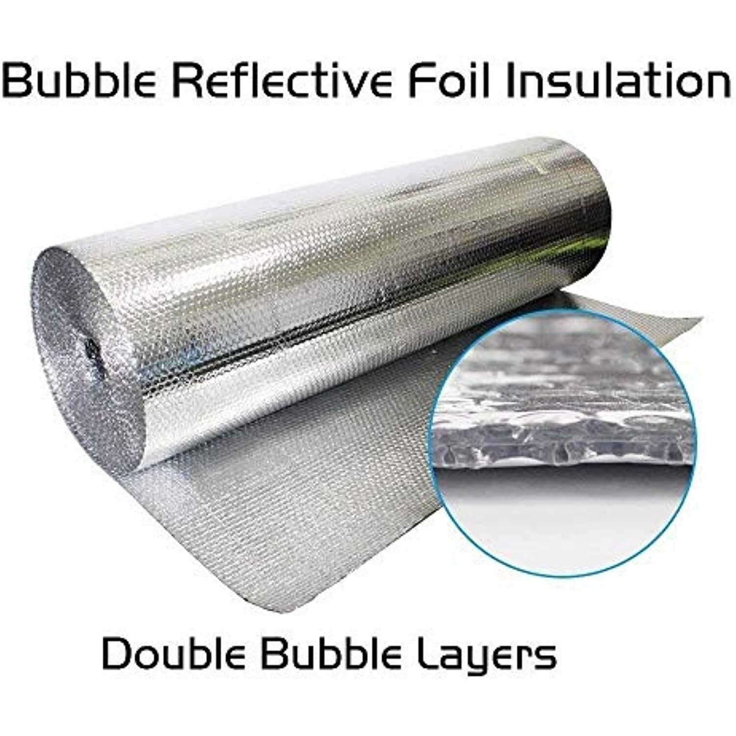 Reflectix Staple Tab Double Bubble Foil Insulation Roll, 16