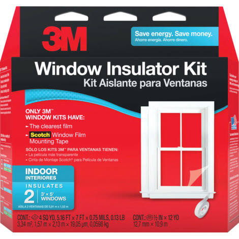 3M Indoor Window Insulation Kit