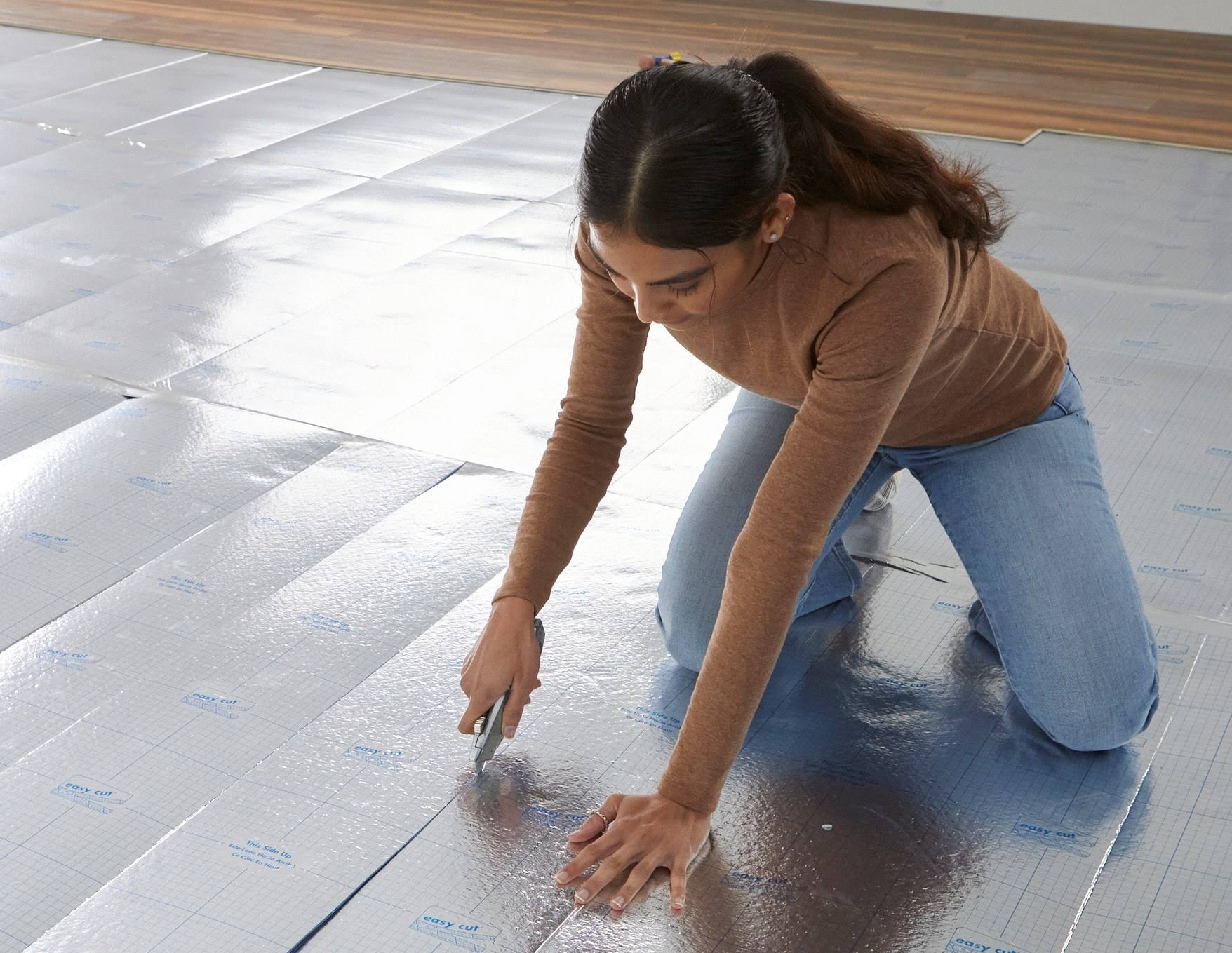 FloorComfort Premium Flooring Underlayment- 2mm x 100 Sq ft- Each
