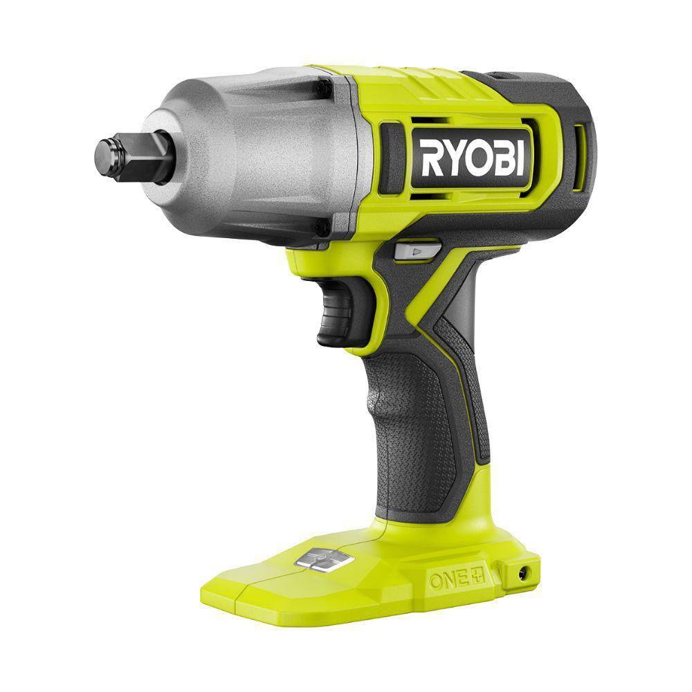 Ryobi One+ 18V Cordless 1/2 in. Impact Wrench with One+ 18V High Performance 4.0 Ah Battery and Charger Kit