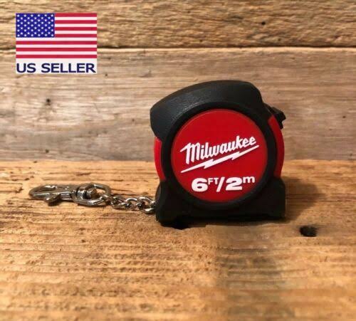 Milwaukee 6 ft. Keychain Tape Measure