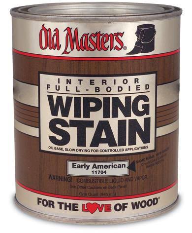 Old Masters Wiping Stain- American Walnut