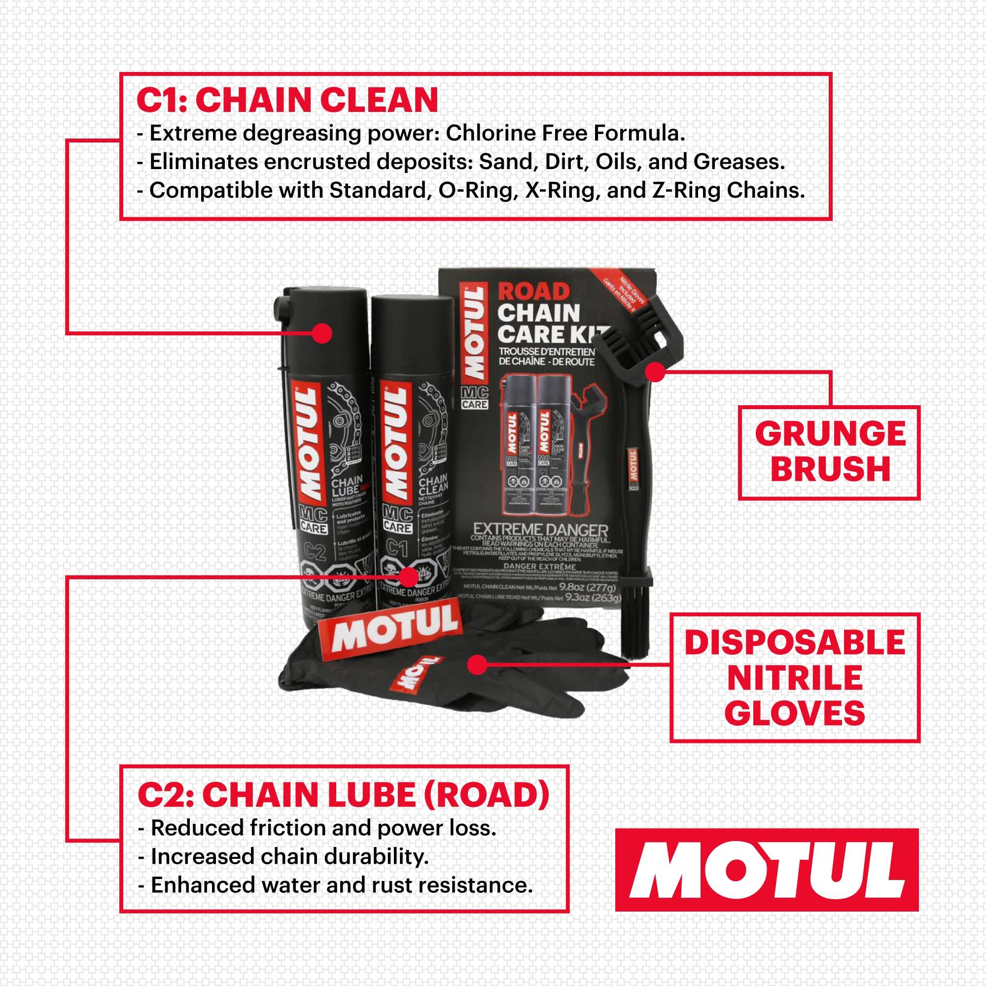 Motul 109767 Chain Care Kit Road