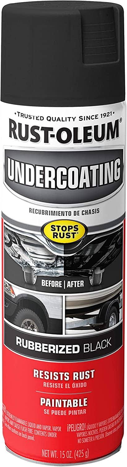 Rust-Oleum 248656 Professional Grade Rubberized Undercoating Spray, 15