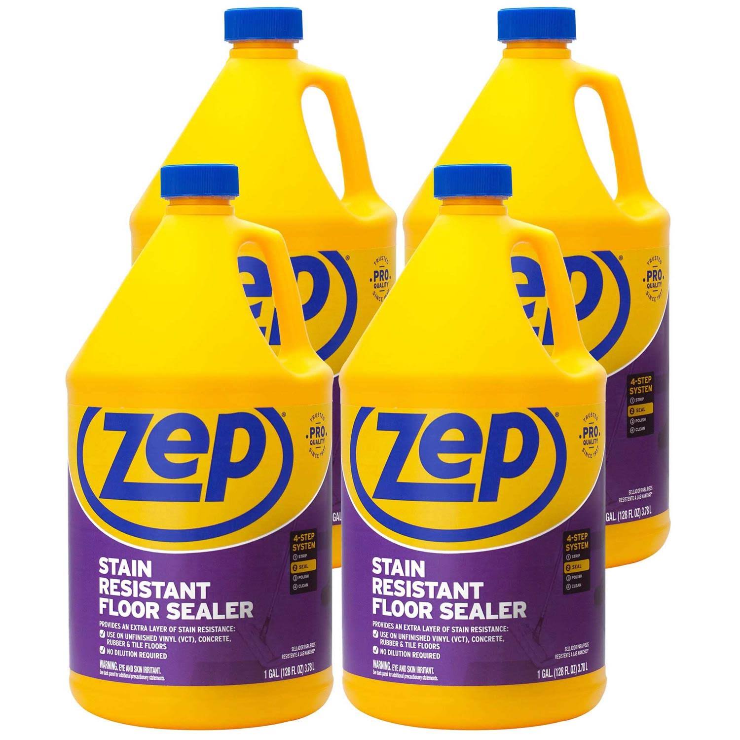 Zep Zufslr128 1 gal. Stain-Resistant Floor Sealer (Case of 4)