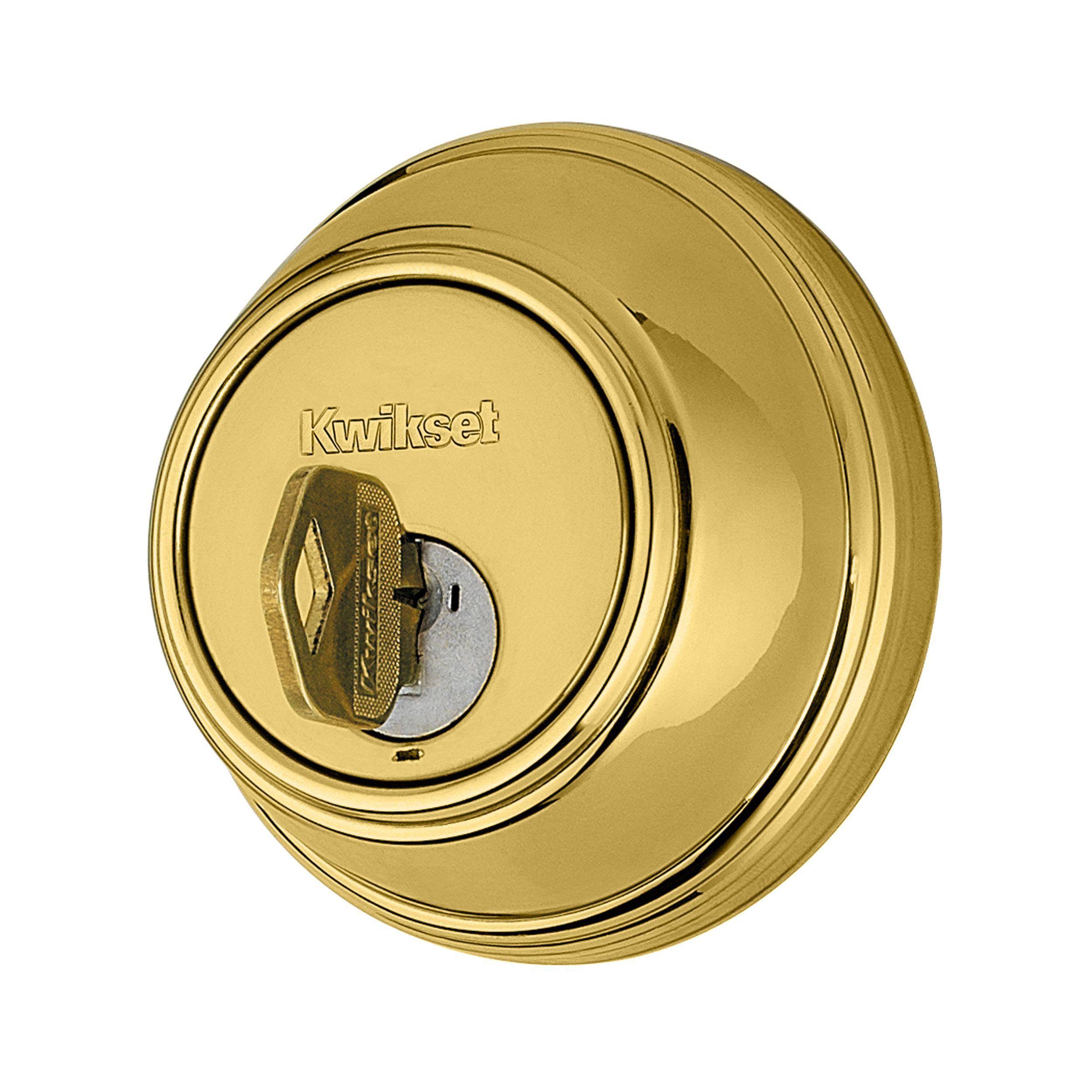 Kwikset SmartKey 816 Deadbolt Key Control 26D Satin Chrome