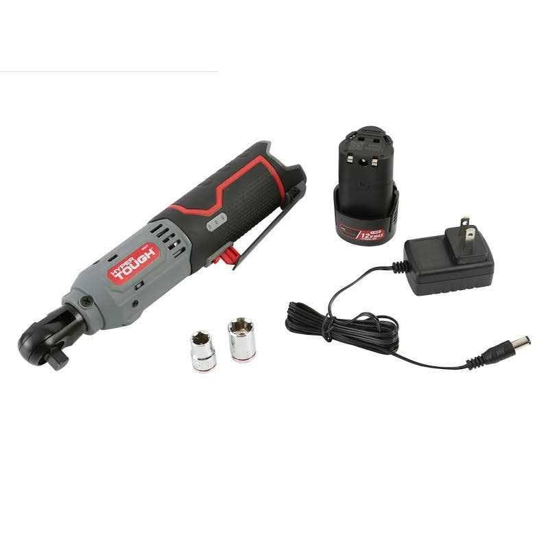 Hyper Tough 12V MAX* Lithium-Ion Cordless Ratchet with 1.5Ah Battery & Charger- 3/8 in 98804