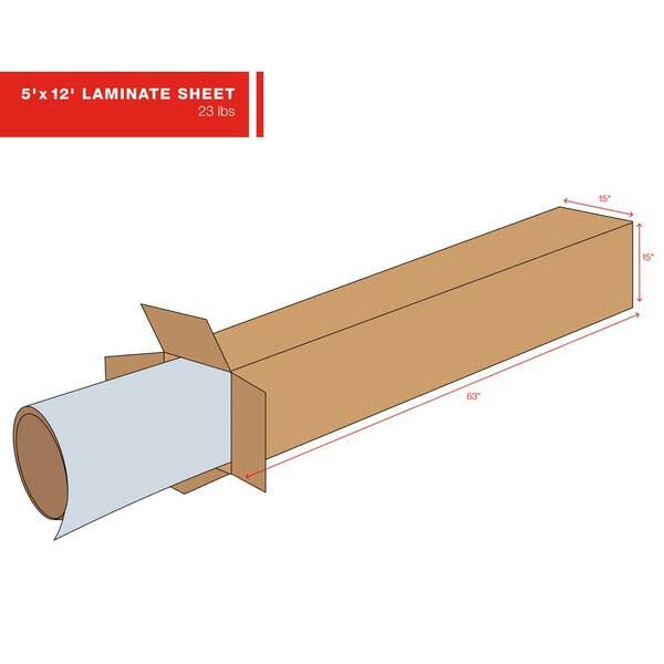 Formica 5 ft. x 12 ft. Laminate Sheet in MDF Solidz with Matte Finish