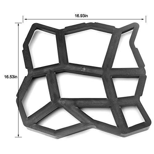 Stone Mold Vinus Pathmate Paving Pavement Concrete Mould Stepping Paver Walk Way