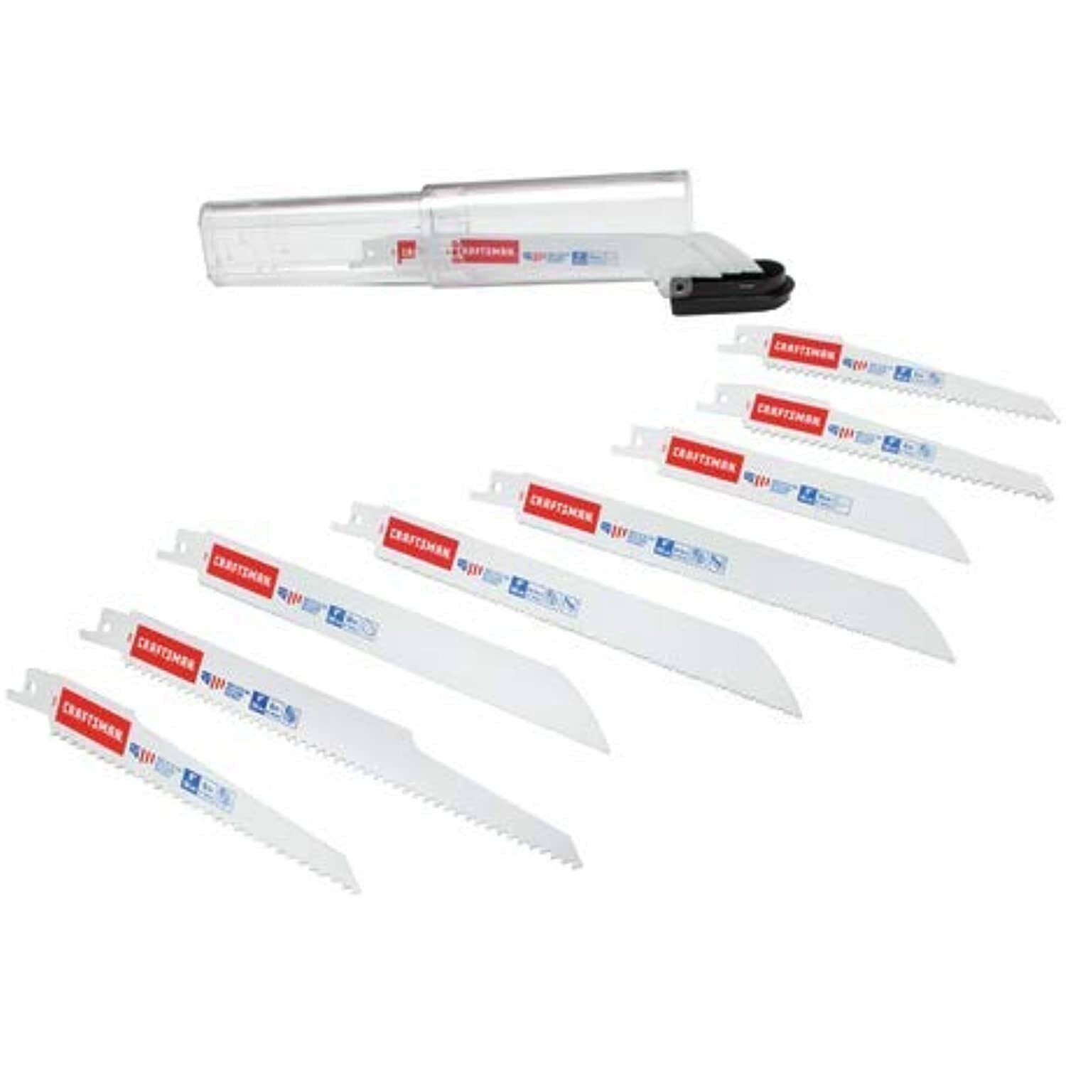 Craftsman Bi-Metal Reciprocating Saw Blade Set 11 PC