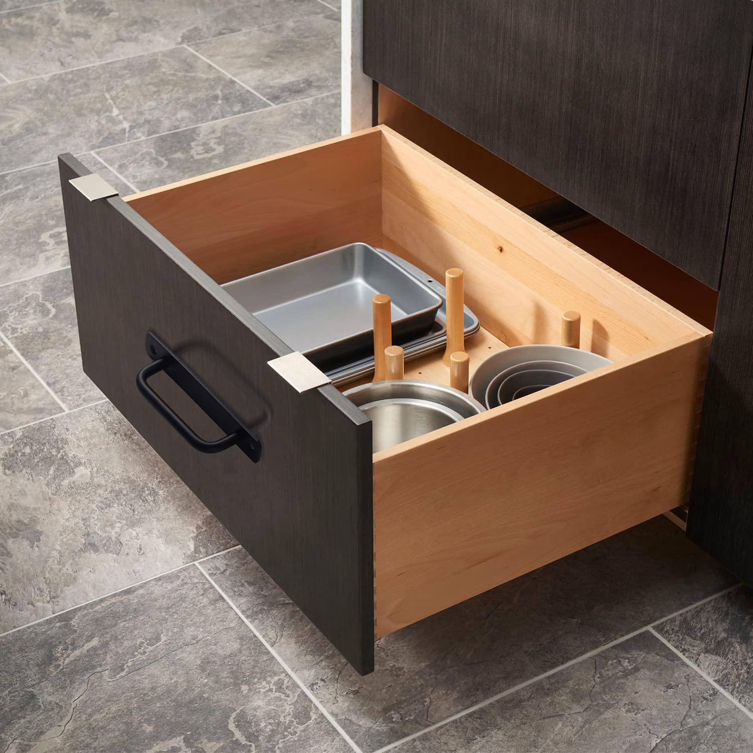 Westablize 12 Pack 5 inch 128 mm Matte Black Cabinet Handles Aluminum Cabinet Pulls Drawer Pulls Sliding Door Pulls Black Cab