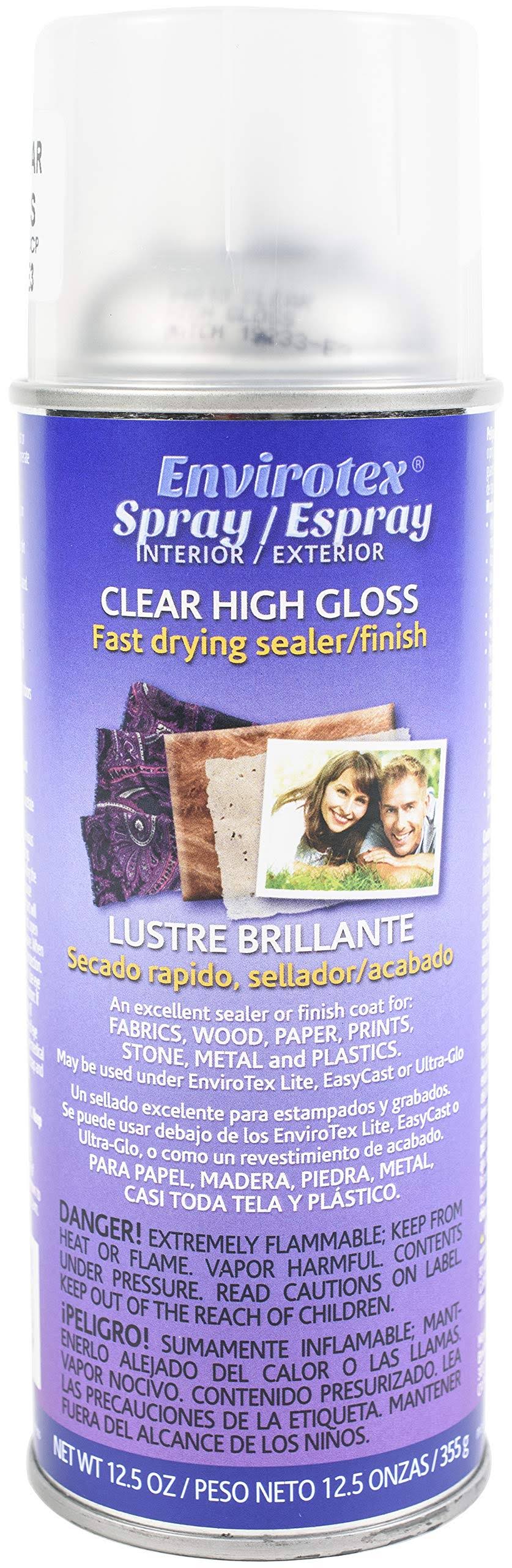 Envirotex Spray Sealer or Finish 12.5oz-Clear