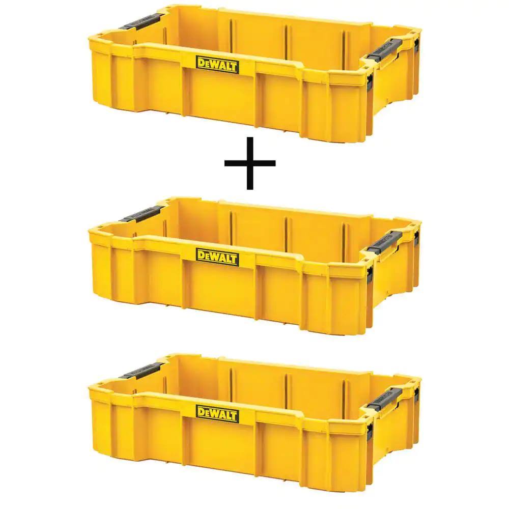 DeWalt ToughSystem 2.0 Deep Tool Tray (3 Pack)