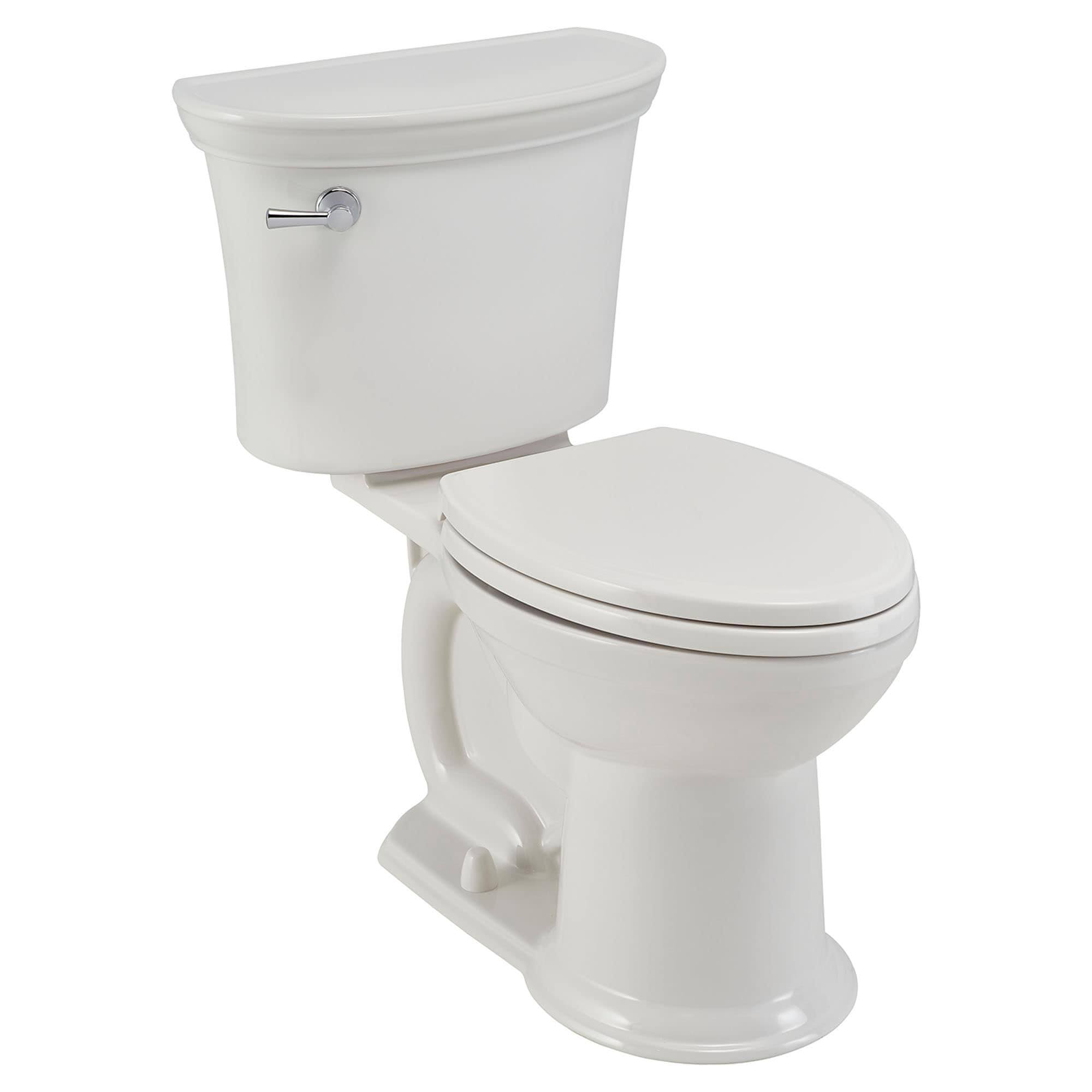 American Standard Esteem Vormax White WaterSense Labeled Elongated Chair Height 2-Piece Toilet 12-in Rough-In Size