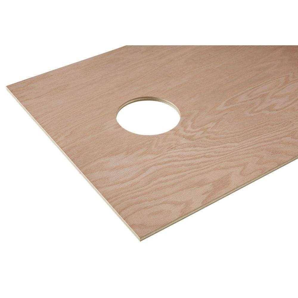 PureBond 1/2 in. x 2 ft. x 4 ft. Red Oak Plywood Corn Hole Board Top
