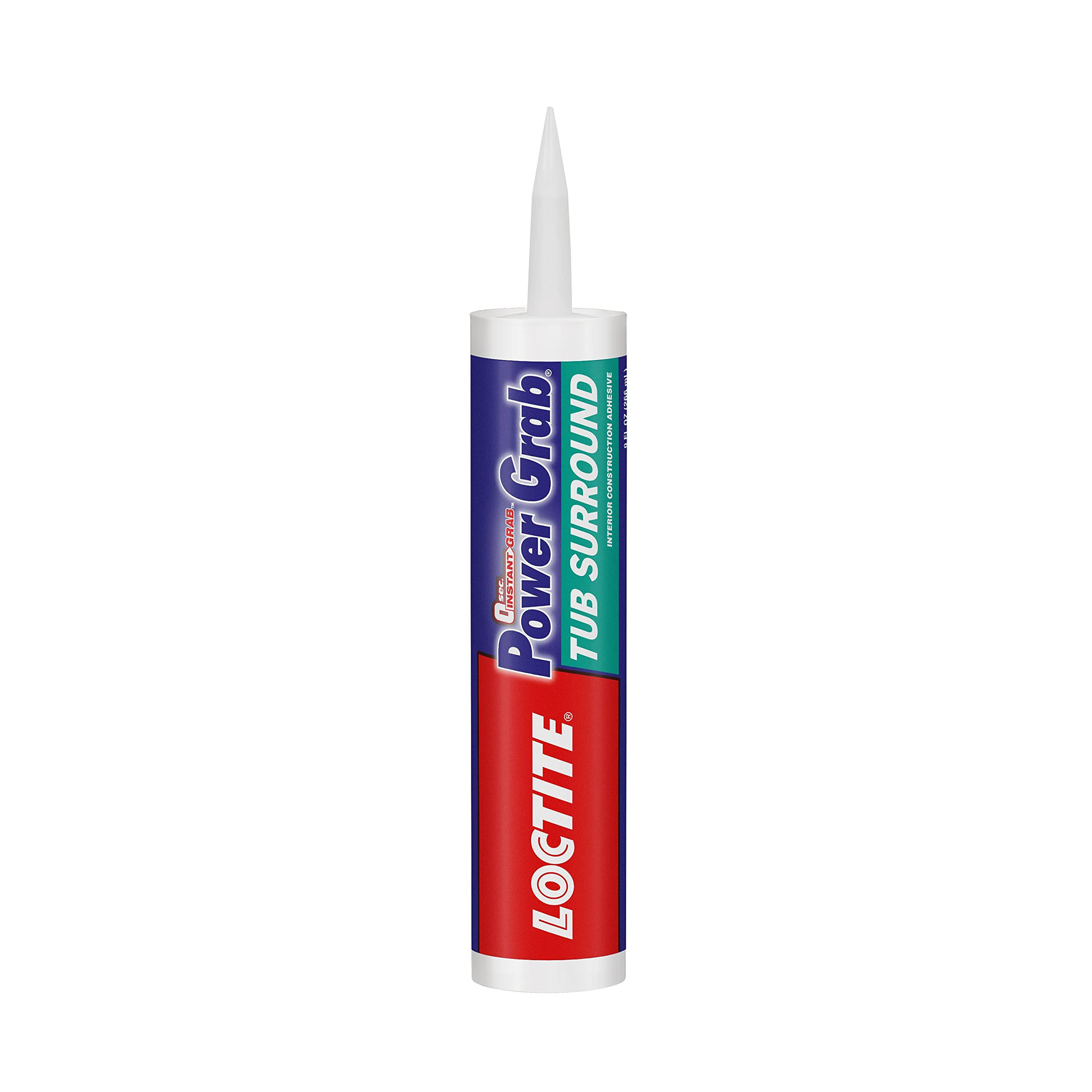 Loctite 2546759 Power Grab Tub Surround Adhesive, 10 oz