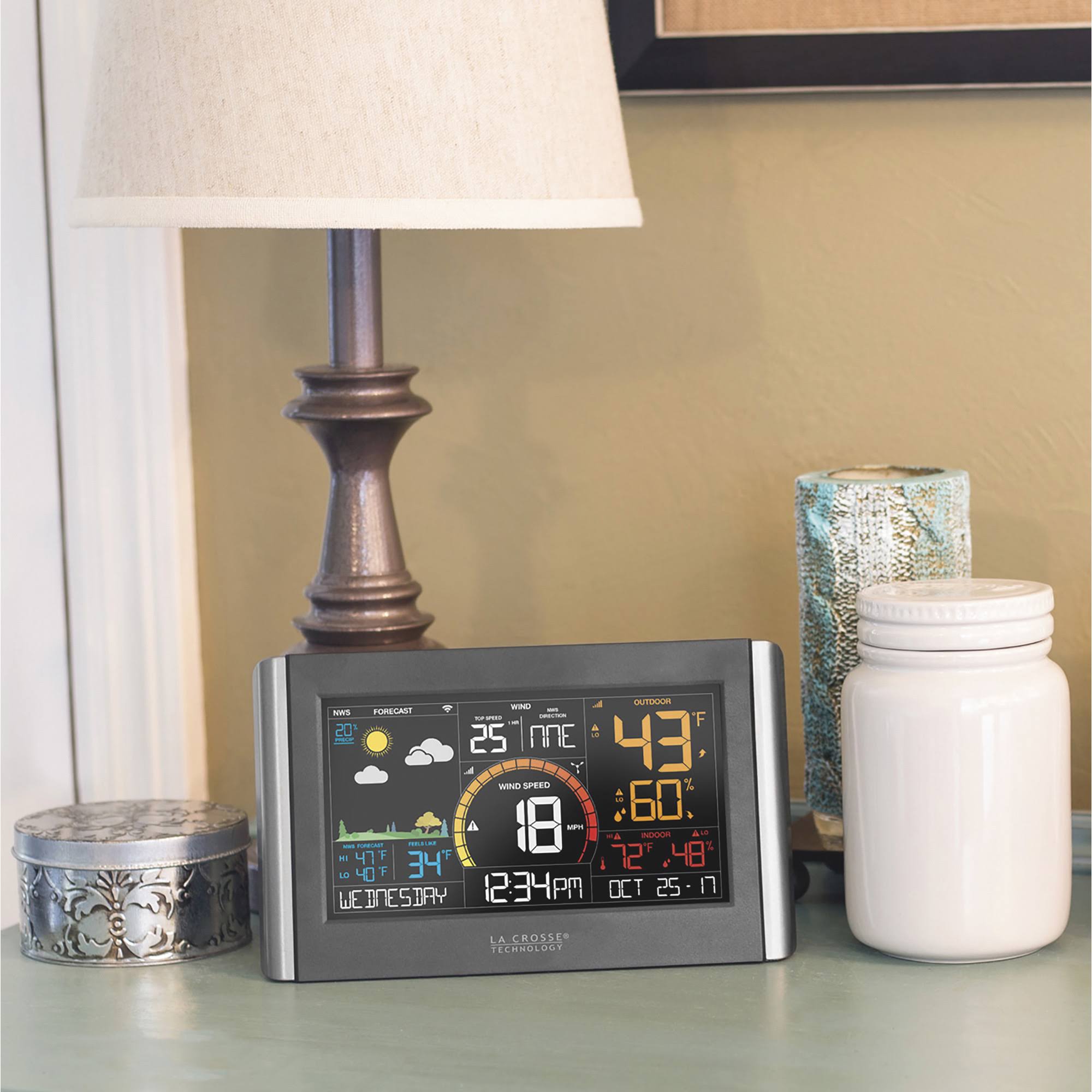 La Crosse Technology V21-wth Wireless Wi-Fi Weather and Wind Station