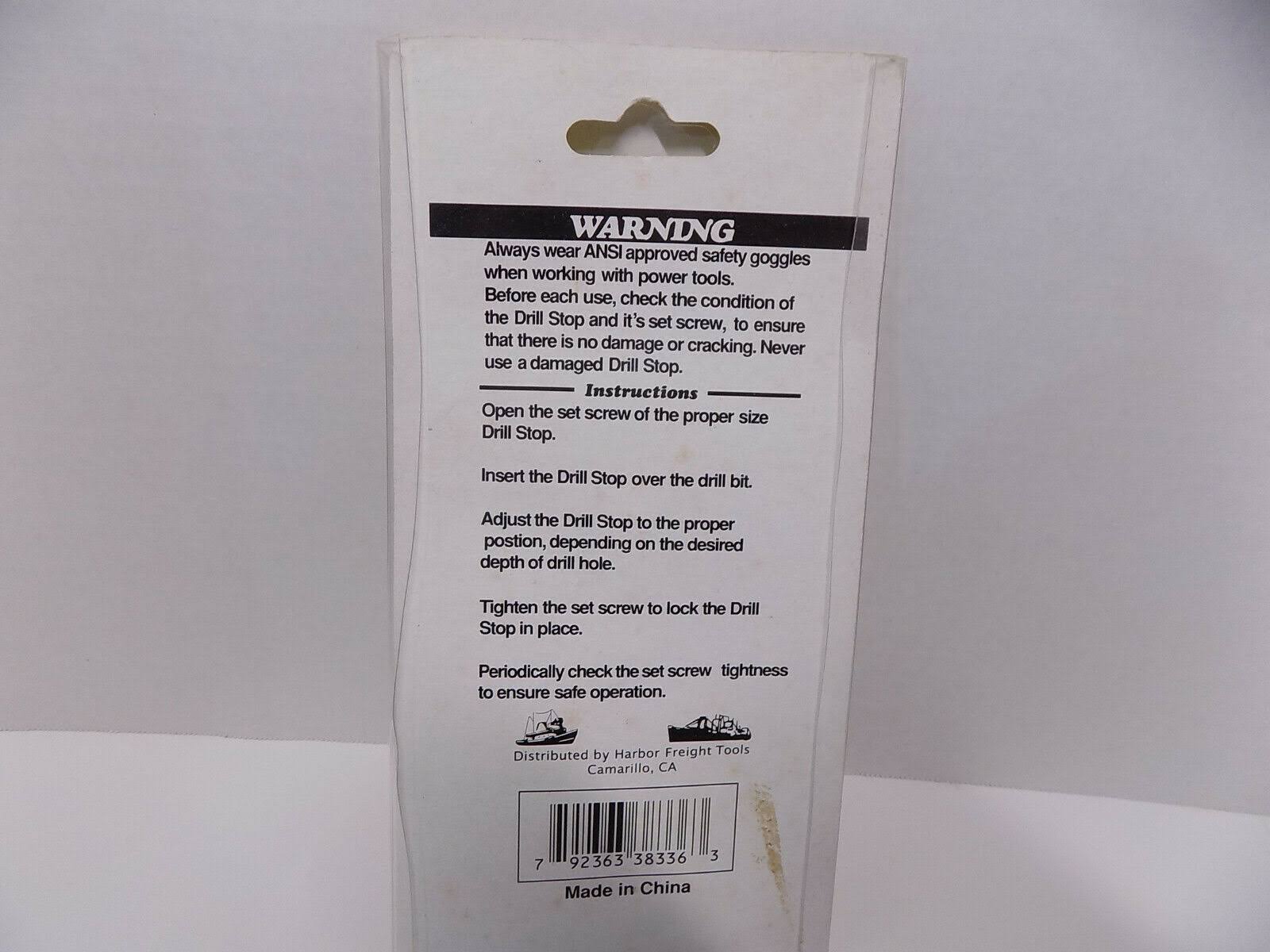 Drill Master Drill Stop Set, 7 Piece