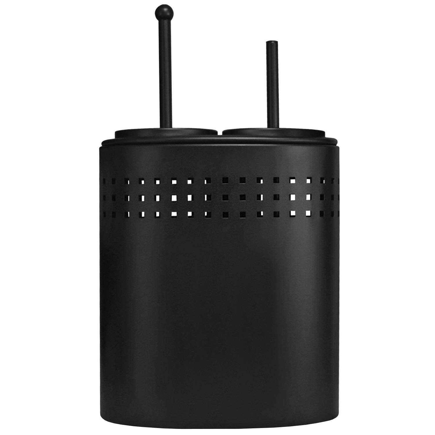 Blue Donuts Toilet Brush and Plunger Set Toilet Plunger Toilet Brush Combo Black