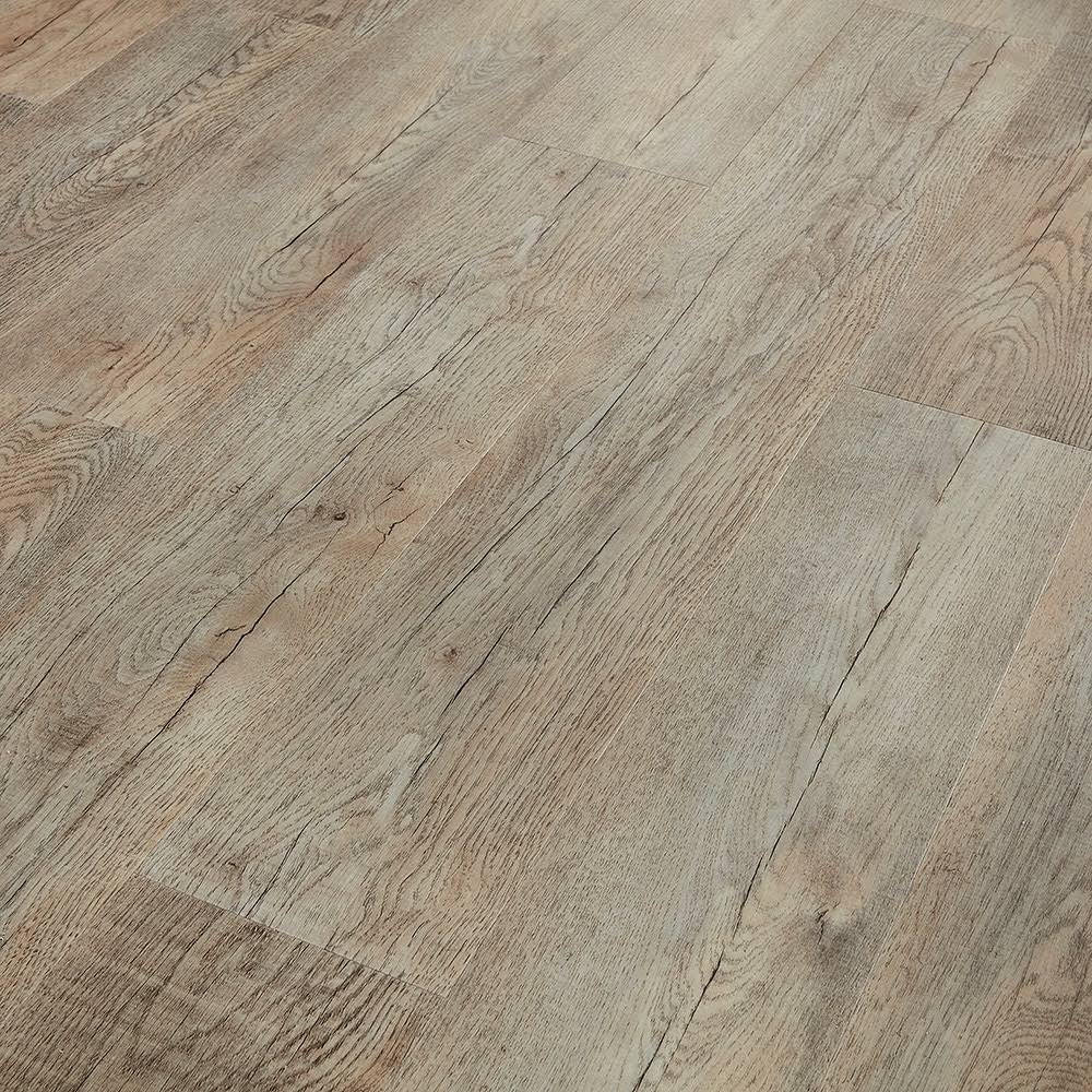Pergo Duracraft +WetProtect Rustic Charm Oak 20-mil x 7-1/2-in W x 47-in L Waterproof Interlocking Luxury Vinyl Plank Flooring
