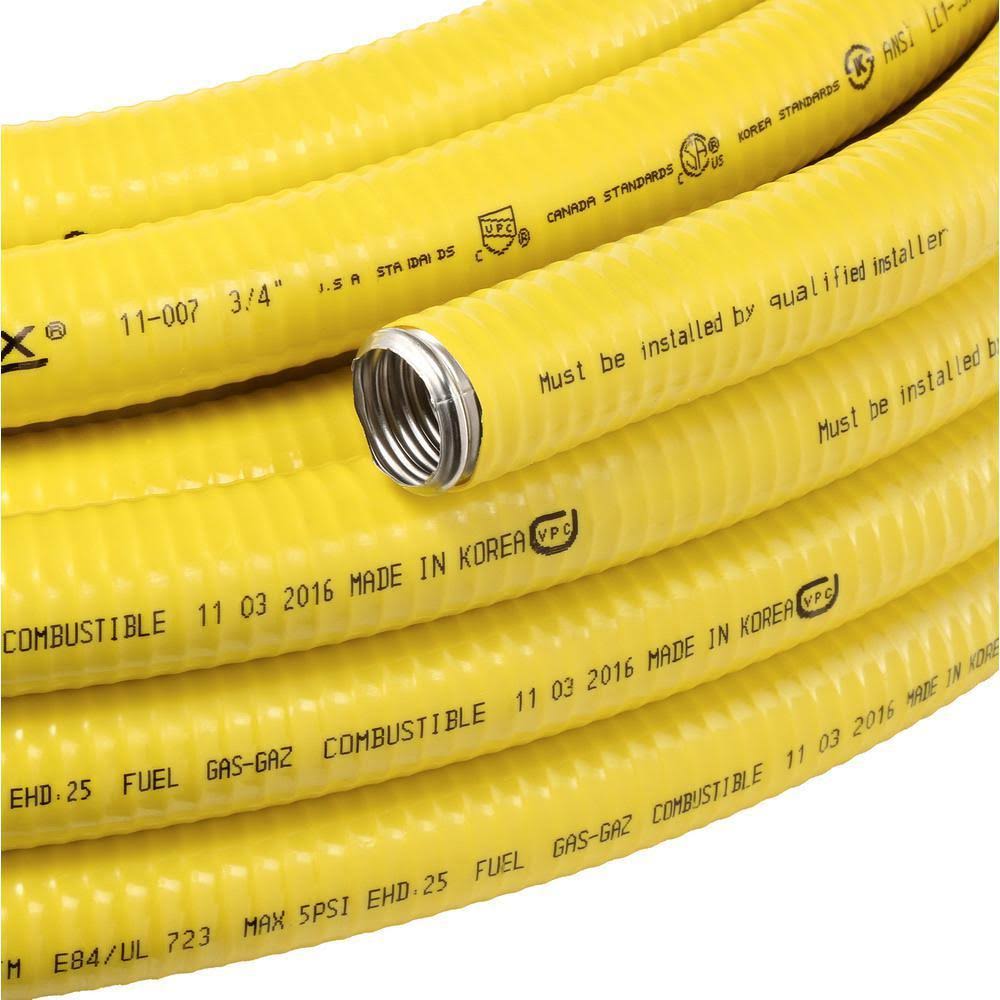 Home-Flex 3/4 in. Dia. x 75 ft. L CSST Flexible GAS Tubing