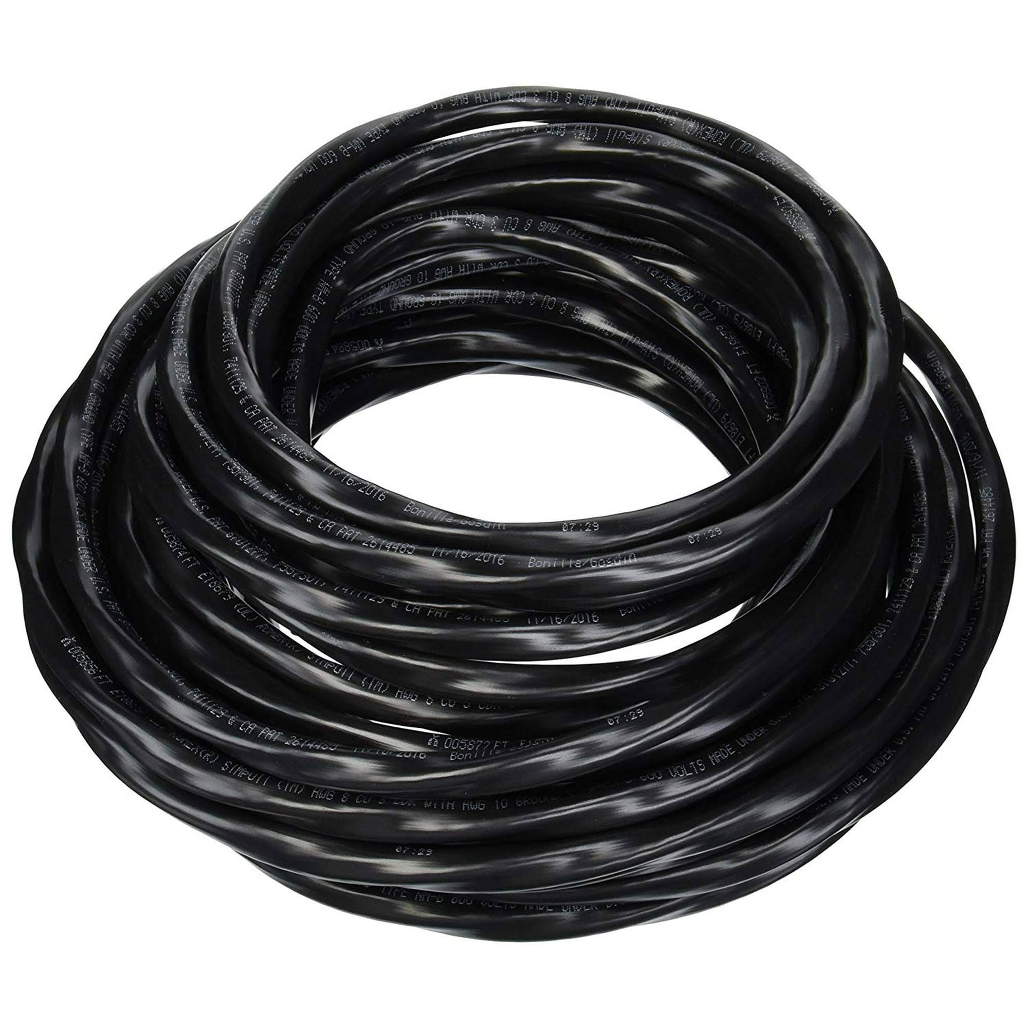 Romex 63949232 50' 8/3 Black Stranded Cu SIMpull NM-B Wire