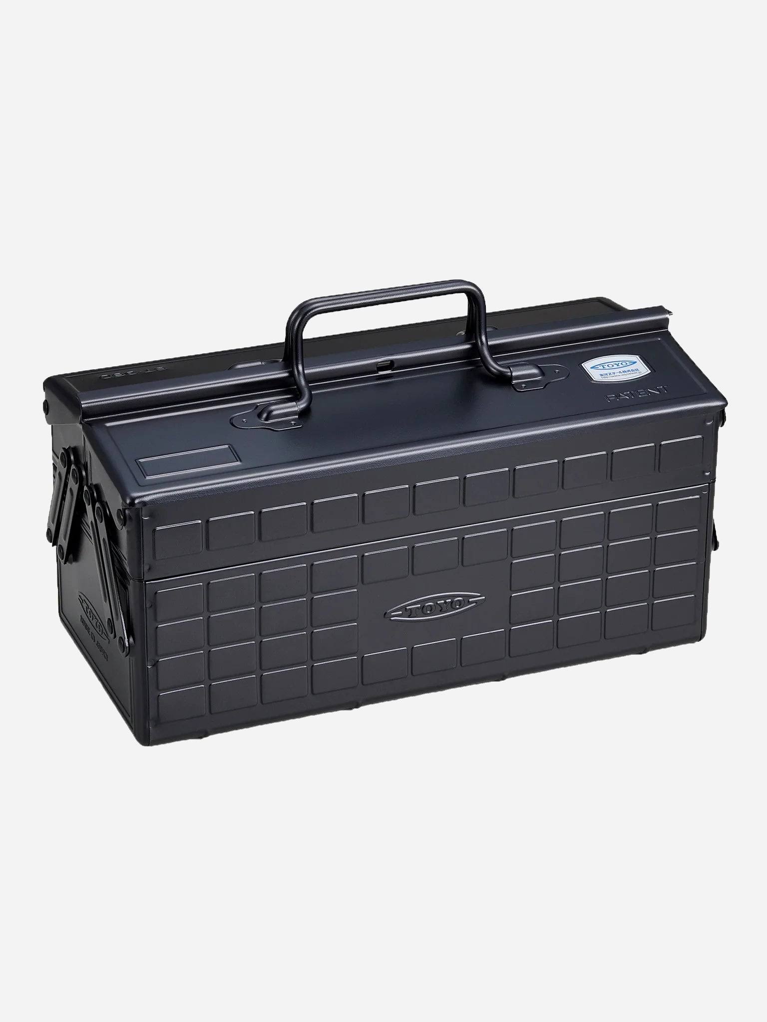 Toyo Steel Cantilever Toolbox ST-350- Black