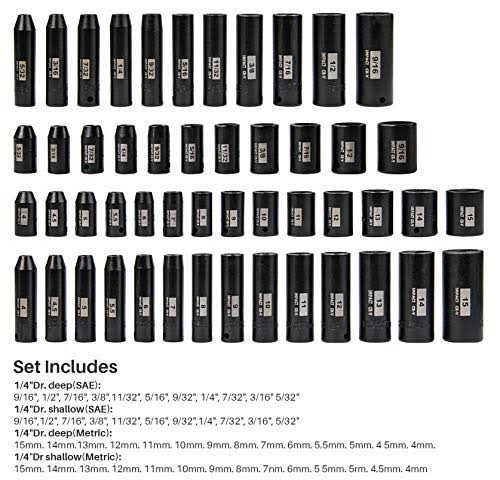 SEKETMAN 50-Piece 1/4