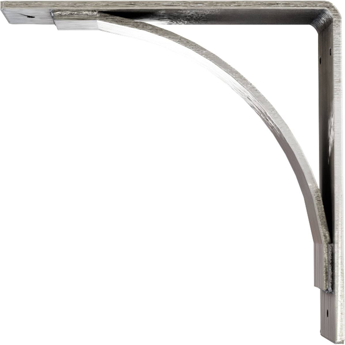 Ekena Millwork 3 in. x 10 in. x 10 in. Unfinished Morris Steel Bracket