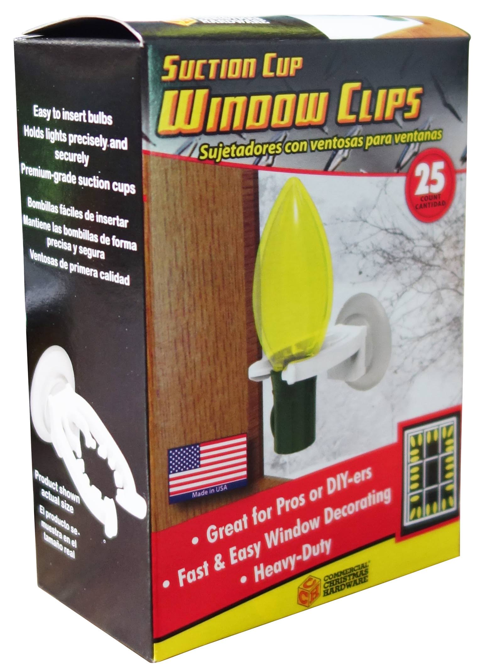 Adams Suction Cup Window Clip