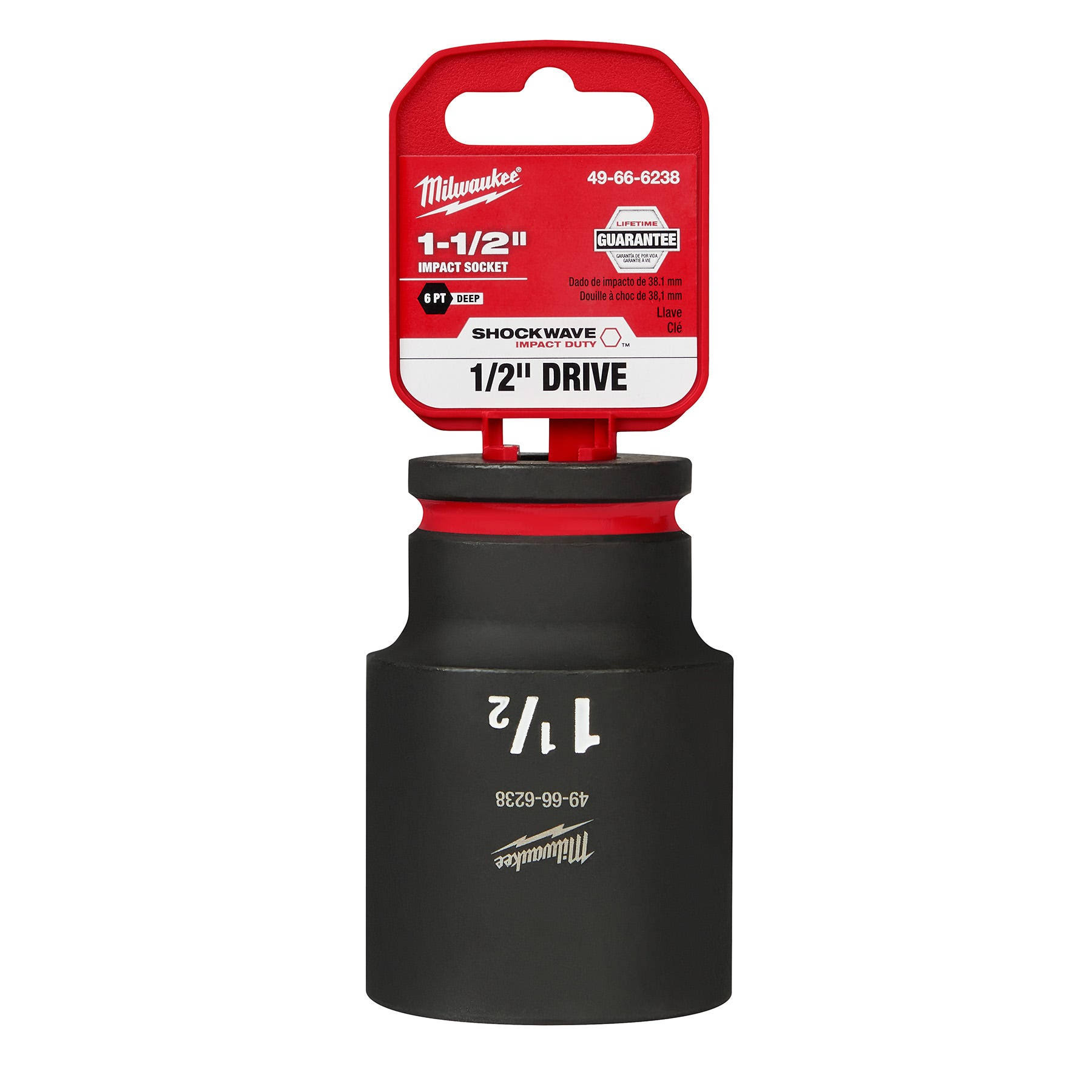 Milwaukee 49-66-6238 Shockwave Impact Duty 1-1/2