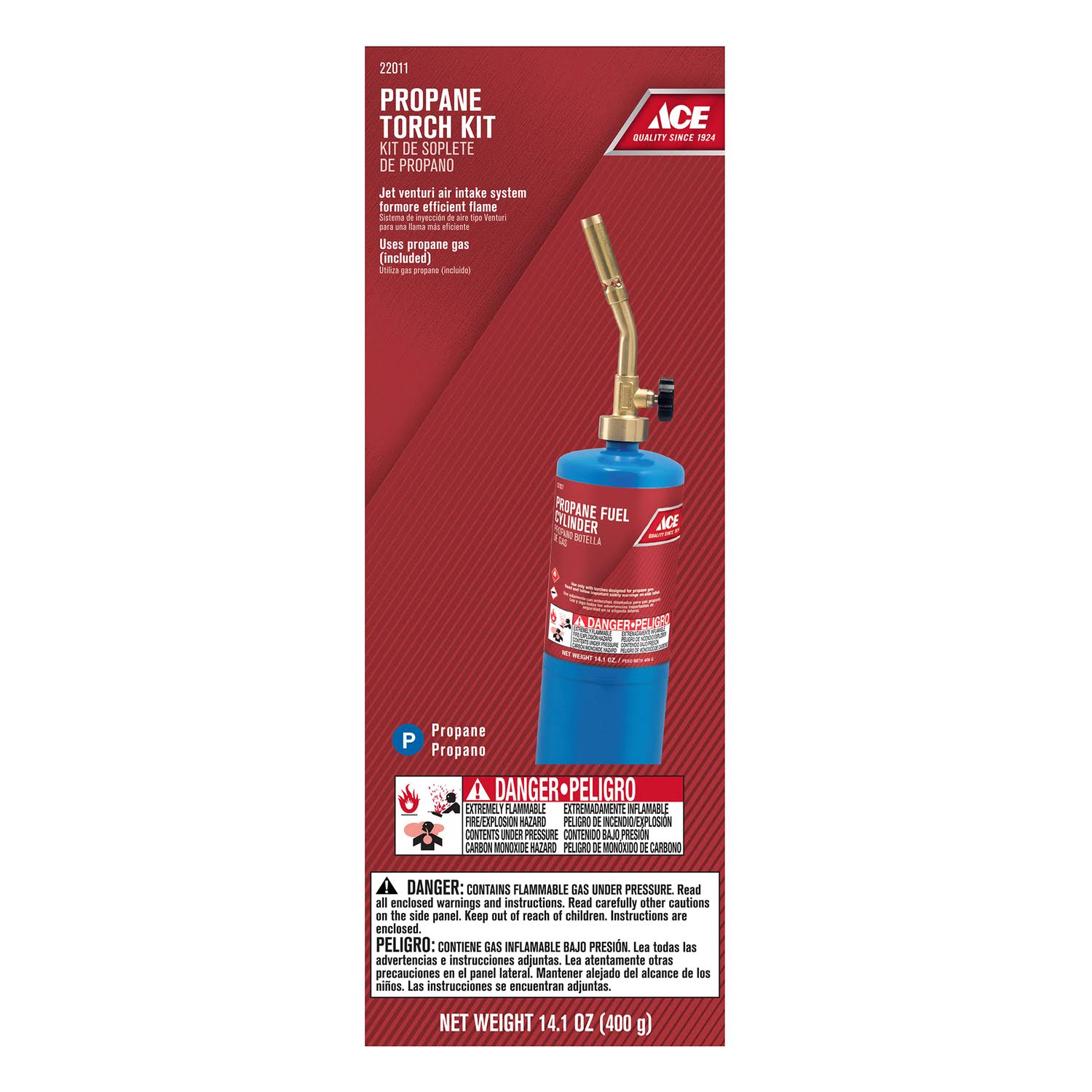 Ace 14.1 oz Torch Kit 1 PC