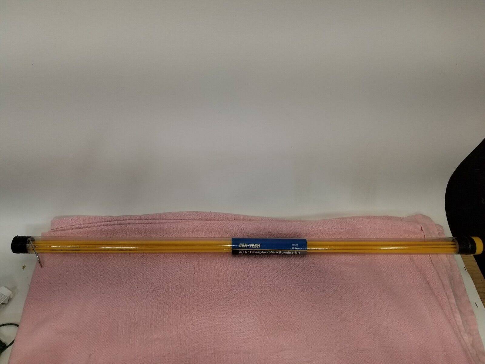 Cen-Tech 3/16 in. x 33 ft. Fiberglass Wire Running Kit