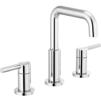 Delta Nicoli: Two Handle Widespread Bathroom Faucet Champagne Bronze