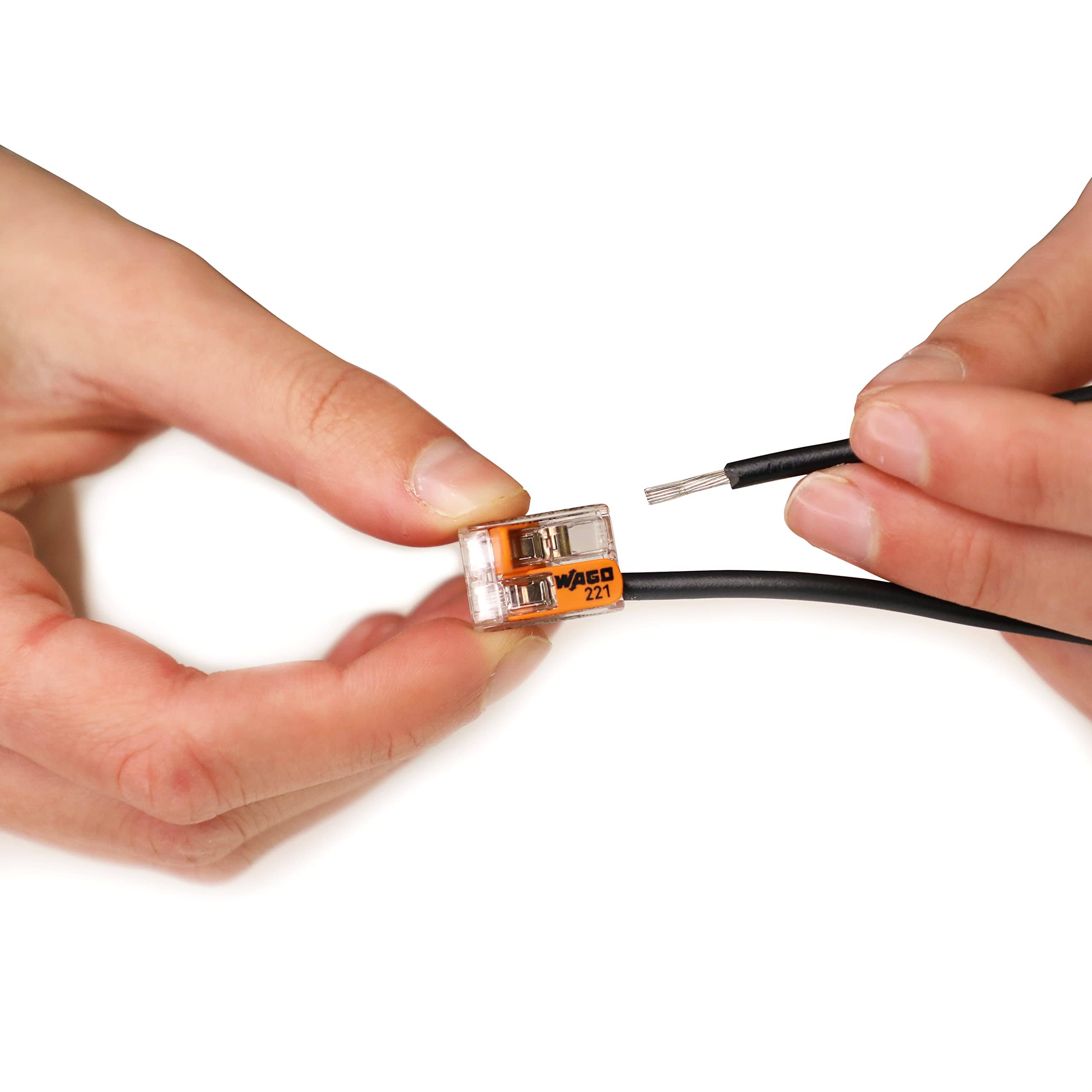 Wago 221-412/996-010 2-Wire Lever Nut (10-Pack)